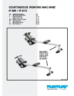 Tunturi Continuous Rowing Machine R 606 Owner'S Manual preview