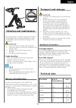 Preview for 15 page of Tunturi DeskBike D20 User Manual