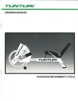 Tunturi E504 Owner'S Manual preview