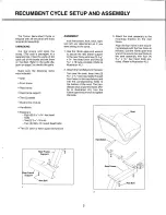 Preview for 4 page of Tunturi E504 Owner'S Manual