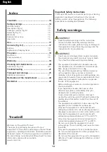 Preview for 14 page of Tunturi FitRun 30 User Manual