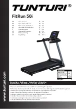 Предварительный просмотр 1 страницы Tunturi FitRun 50i User Manual