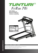 Tunturi FitRun 70i User Manual preview