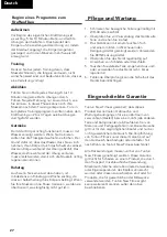 Preview for 27 page of Tunturi HG60 User Manual