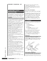 Preview for 2 page of Tunturi J3F Owner'S Manual