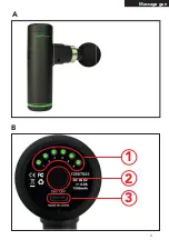 Preview for 3 page of Tunturi Massage gun mini User Manual