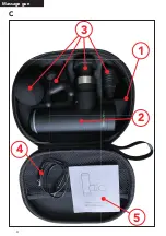 Preview for 4 page of Tunturi Massage gun mini User Manual