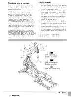 Preview for 13 page of Tunturi Platinum Cross Sprinter User Manual