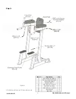 Preview for 9 page of Tunturi Platinum Dip Station Owner'S Manual