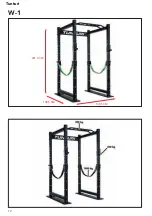 Предварительный просмотр 12 страницы Tunturi Pro Power Rack RC20 Assembly Manual