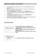 Предварительный просмотр 4 страницы Tunturi Pure COMPACT BENCH Owner'S Manual