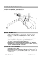 Preview for 42 page of Tunturi Pure COMPACT BENCH Owner'S Manual