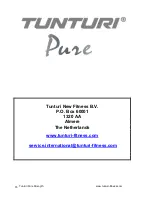 Preview for 66 page of Tunturi Pure COMPACT BENCH Owner'S Manual