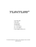 Preview for 36 page of Tunturi Pure CR 4.0 User Manual