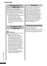 Preview for 29 page of Tunturi Pure Cross F 6.1 User Manual