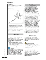 Preview for 54 page of Tunturi Pure Cross R 2.1 User Manual