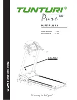 Tunturi PURE RUN 1.1 User Manual preview