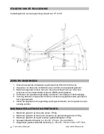 Preview for 15 page of Tunturi Pure Strength COMPACT BENCH Owner'S Manual