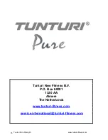 Предварительный просмотр 66 страницы Tunturi Pure Strength COMPACT BENCH Owner'S Manual