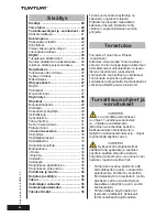 Preview for 20 page of Tunturi Pure U bike 4.1 User Manual