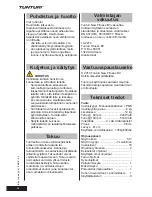 Preview for 36 page of Tunturi Pure U bike 4.1 User Manual