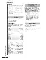 Preview for 24 page of Tunturi Pure U bike 6.1 User Manual