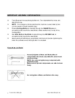 Предварительный просмотр 4 страницы Tunturi Pure Utility Bench Owner'S Manual