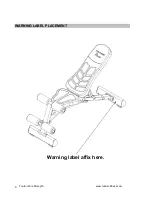 Предварительный просмотр 5 страницы Tunturi Pure Utility Bench Owner'S Manual