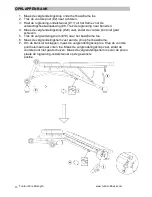 Preview for 16 page of Tunturi Pure Utility Bench Owner'S Manual