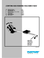 Tunturi R 605 Owner'S Manual предпросмотр