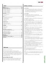 Preview for 19 page of Tunturi R20 Rower User Manual