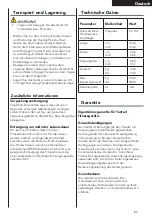 Preview for 27 page of Tunturi R50W User Manual