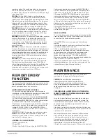 Preview for 9 page of Tunturi T50 Owner'S Manual