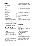 Preview for 2 page of Tunturi T70 Owner'S Manual