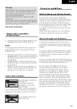 Preview for 10 page of Tunturi UB 8.0 User Manual