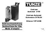Tunze Calcium Automat 3170 Instructions For Use Manual preview
