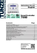 Tunze SmartController 7000 Instructions For Use Manual preview