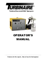 Preview for 1 page of turbineaire 1245GT Operator'S Manual