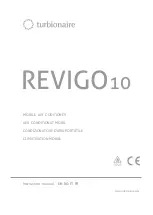 turbionaire REVIGO 10 Instruction Manual preview