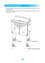 Preview for 3 page of Turbo Air Mega Top Prep Table MST-28-12 Installation And Operation Manual