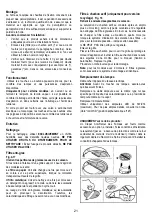 Preview for 21 page of Turbo Air NATIVA Instruction On Mounting And Use Manual