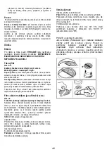 Preview for 46 page of Turbo Air NATIVA Instruction On Mounting And Use Manual