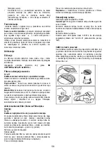 Preview for 58 page of Turbo Air NATIVA Instruction On Mounting And Use Manual