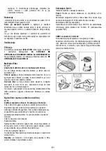 Preview for 61 page of Turbo Air NATIVA Instruction On Mounting And Use Manual