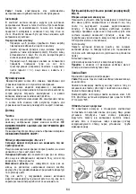 Preview for 64 page of Turbo Air NATIVA Instruction On Mounting And Use Manual