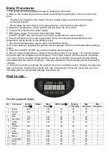 Preview for 4 page of Turbo Air RA-131 User Manual