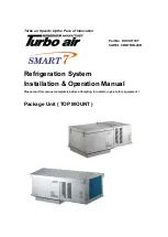 Preview for 1 page of Turbo Air SMART 7 STI022LR404A2 Installation & Operation Manual