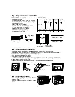 Предварительный просмотр 5 страницы Turbo Air TAW-8E User Manual