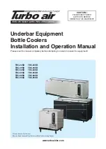 Preview for 1 page of Turbo Air TBC-24SB Installation And Operation Manual