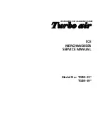 Preview for 1 page of Turbo Air TGIM-23* Service Manual